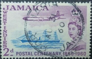 Jamaica SG178 2d blue & purple 1960