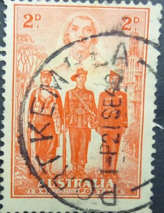 Australia SG197 2d red 1940