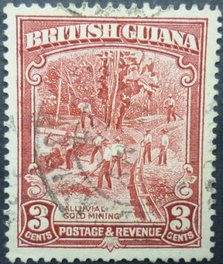 British Guiana SG290 3 cents red 1934