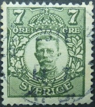 Sweden SG070 7 ore green 1916