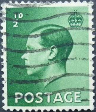 Edward VIII SG457 ½d green 1936