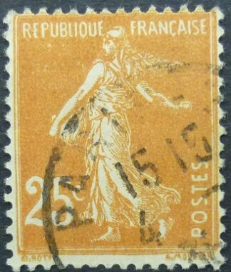 France SG415b 25 cents brown 1920