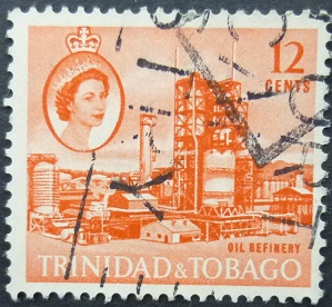 Trinidad & Tobago SG290 12 cents vermillion 1960