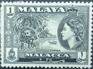 Malaya Malacca SG039 1 cent 1957