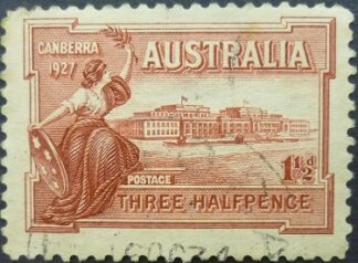 Australia SG105 1½d red 1927