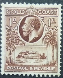 Gold Coast SG104 1d brown 1928