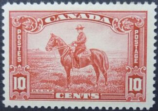 Canada SG147 10 cents red 1935