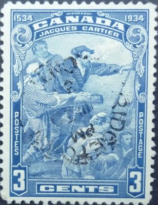 Canada SG332 3 cents blue 1934