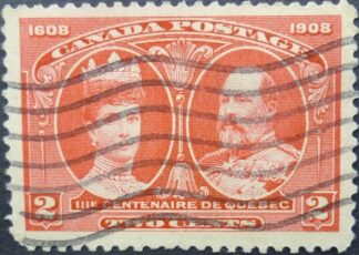 Canada SG190 2 cents red 1908