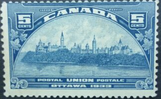 Canada SG329 5 cents blue 1933