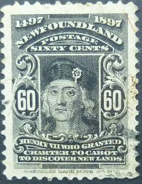 Newfoundland SG079 60 cents black 1897