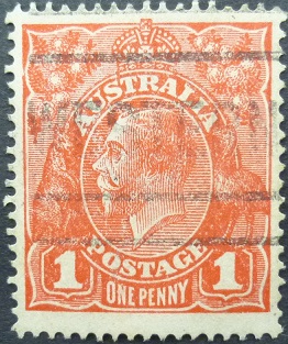 Australia SG030c 1d red 1914