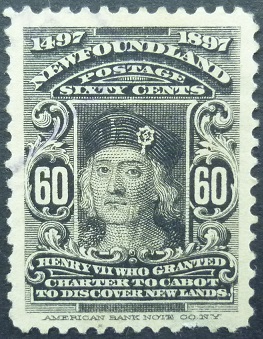 Newfoundland SG079 60 cents black 1897