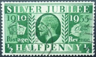 George V SG453 ½d green 1935