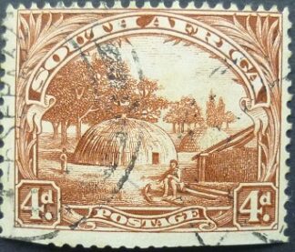 South Africa SG046c 4d brown 1926