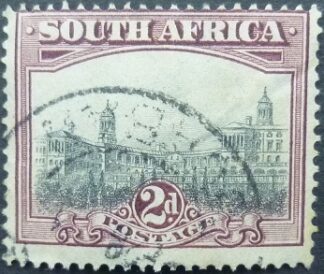 South Africa SG034 2d grey & purple 1926