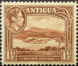 Antigua 1938 SG100 1½d brown MINT