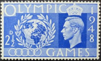 George VI 1948 SG495 2½d blue MINT