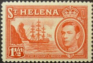 St Helena 1938 SG133 1½d red MINT