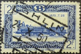 Belgium Railway Parcel 1949 ~SGP1279 2 francs blue