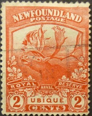 Newfoundland 1919 SG131 2 cents red