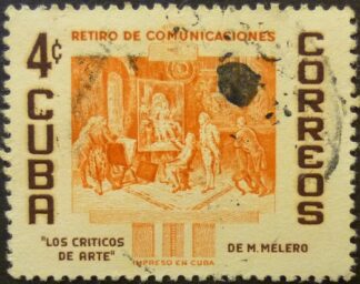 Cuba 1957 SG806 4 cents red & brown