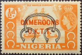 Cameroon 1960 SGT1 ½d black & orange