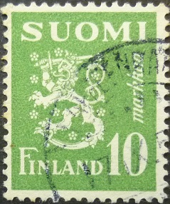 Finland 1930 SG436 10 markka green