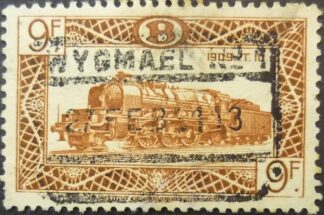 Belgium Railway 1949 ~SGP1286 9 francs brown