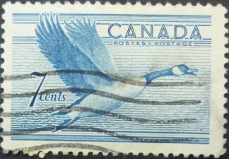 Canada 1952 SG443 7 cents blue