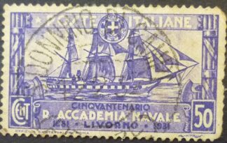 Italy 1931 SG312 50 cents violet