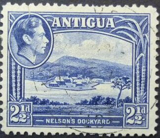 Antigua 1938 SG102 2½d blue