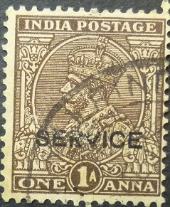 India ~SERVICE 1912 SGO111 1 anna brown