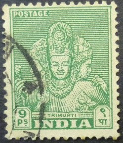 India 1949 SG311 9 pies green