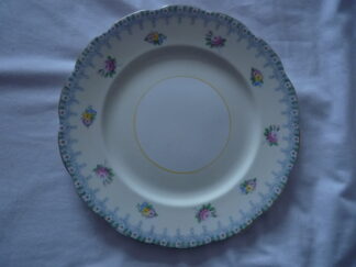 Royal Albert Torquay blue/yellow dinnwe plate