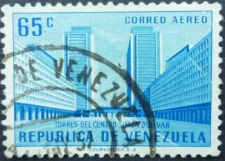 Venezuela SG-1113 65 cents blue 1956